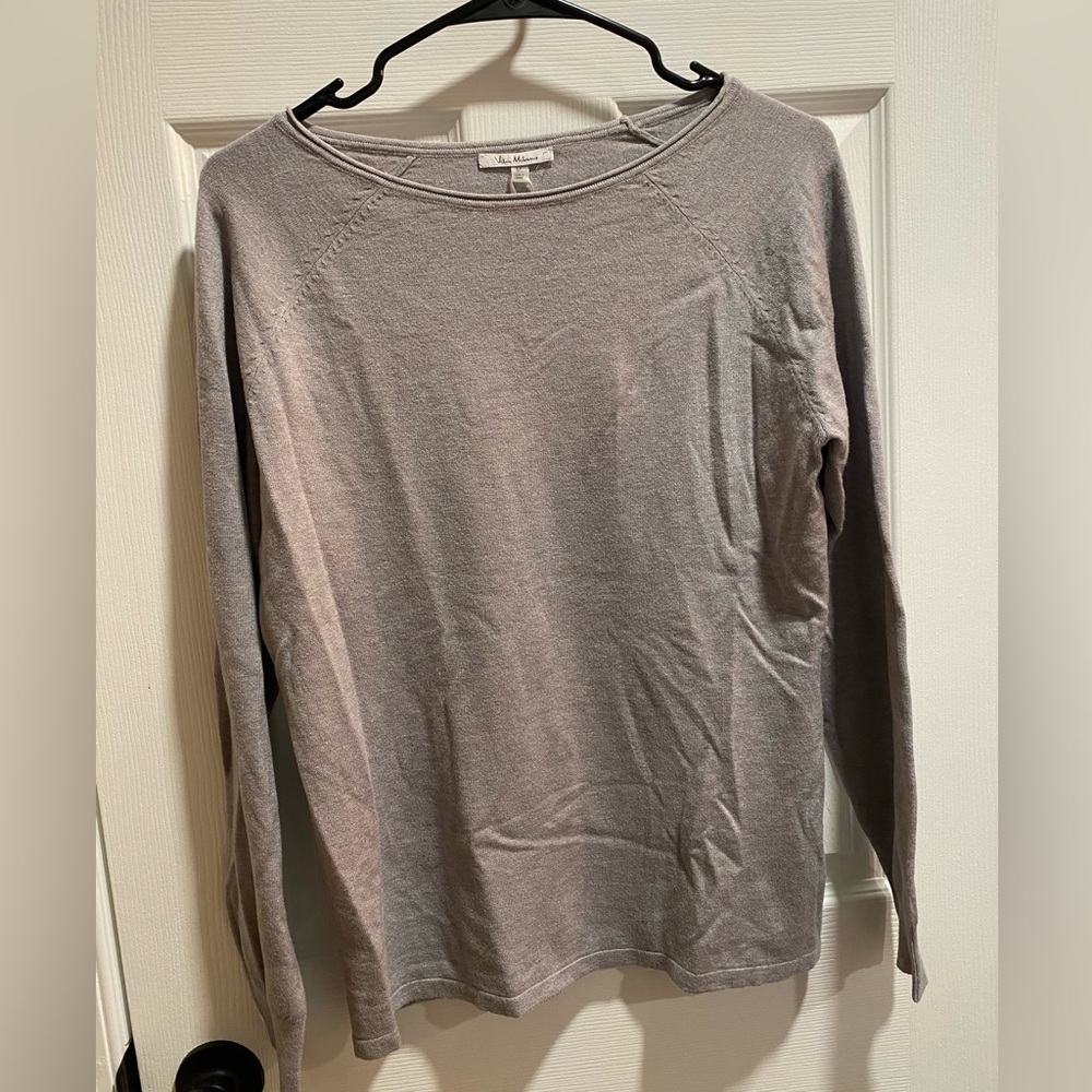 Gray thin sweater